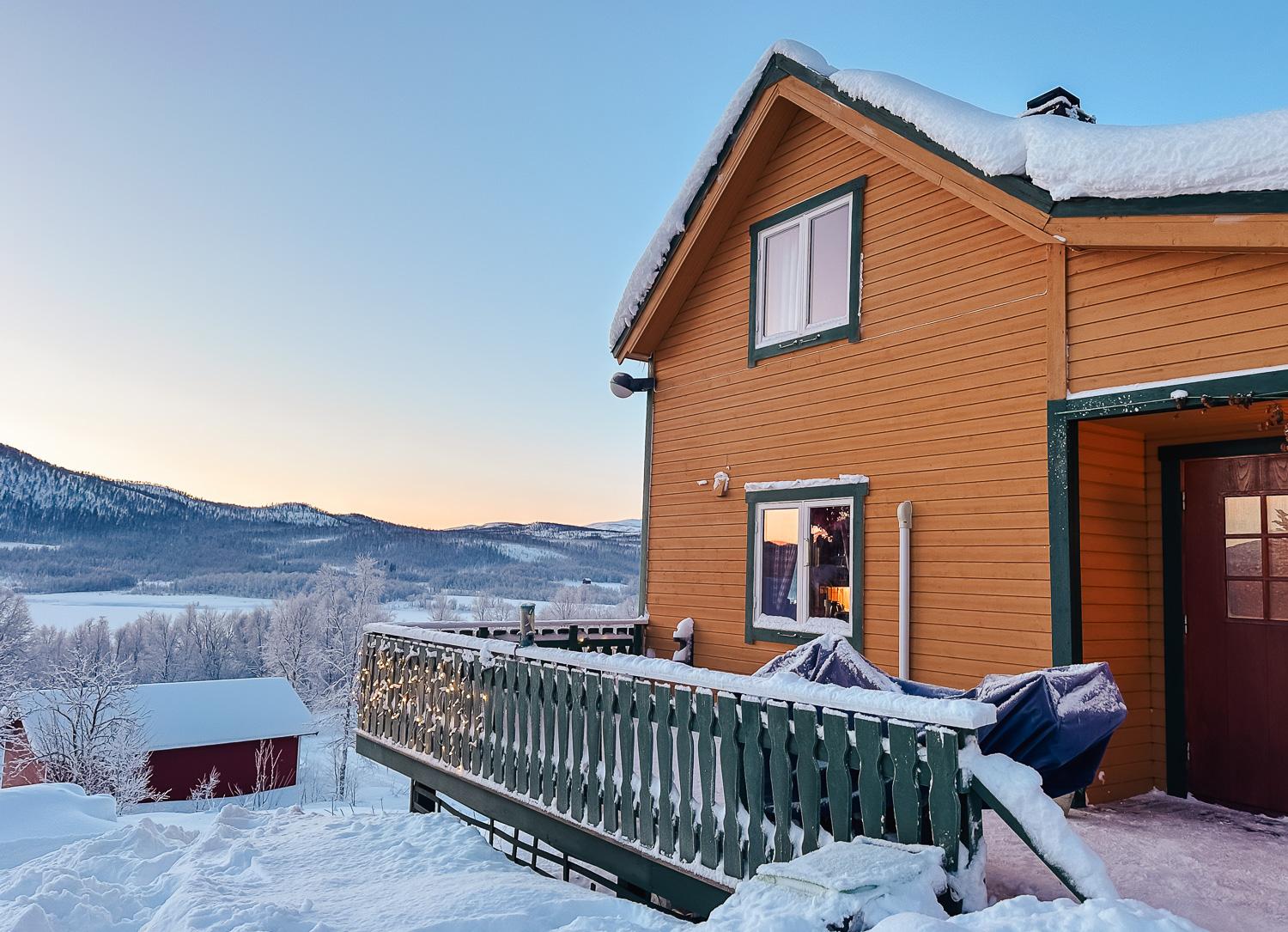 cabin in Senja, Norway