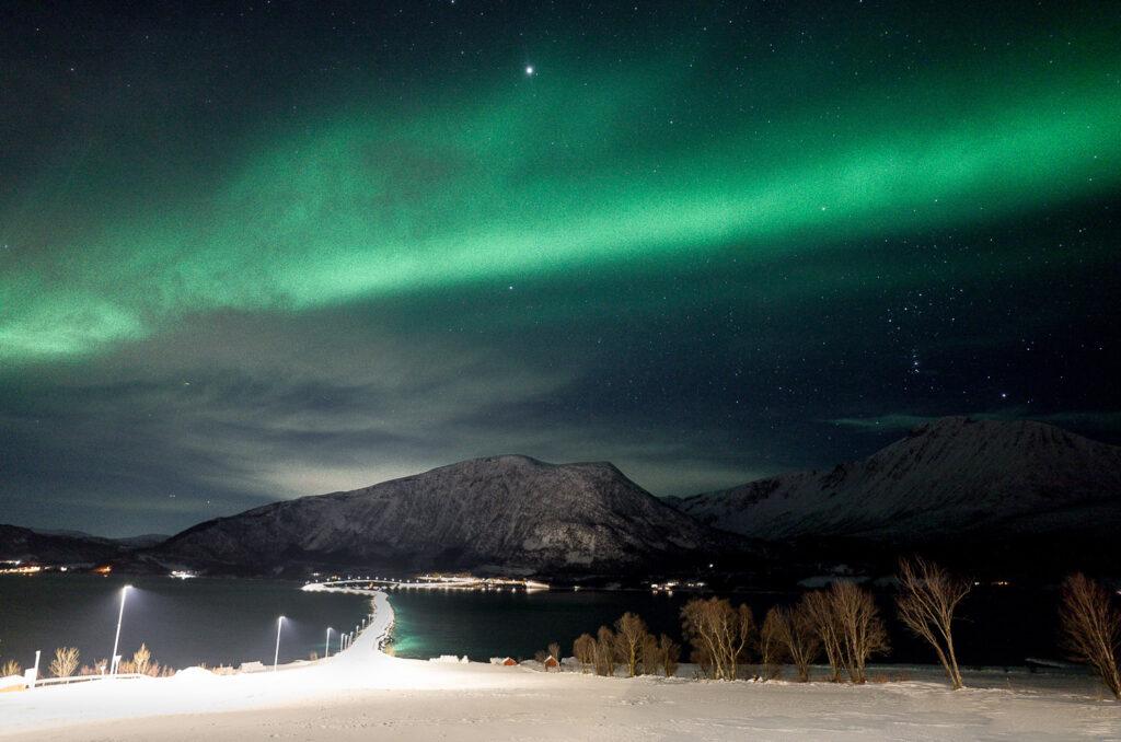 Kvæøya island in Kvæfjord, Norway